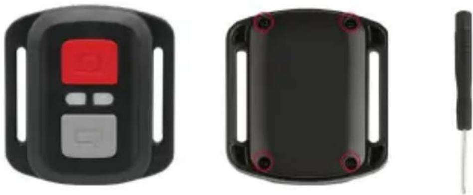 Akaso Brave 6 Plus - Remplacement de la Pile CR2032 Pour la Télécommande Brave 6 Plus - 1