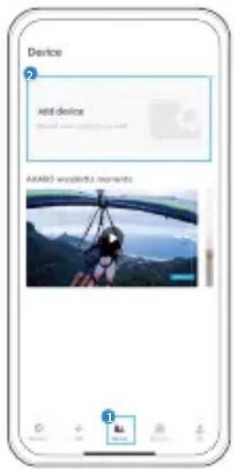 Akaso Brave 6 Plus - Connecting to the AKASO GO App - 3