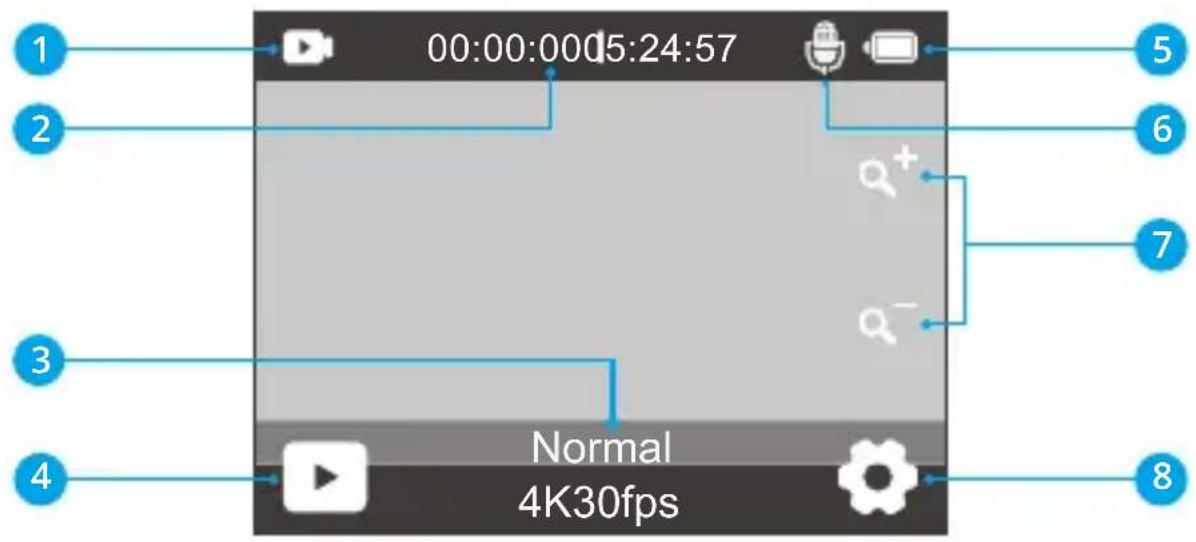 Akaso Brave 6 Plus - プレビュー画面 - 1