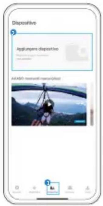 Akaso Brave 6 Plus - Connessione all'App AKASO GO - 3
