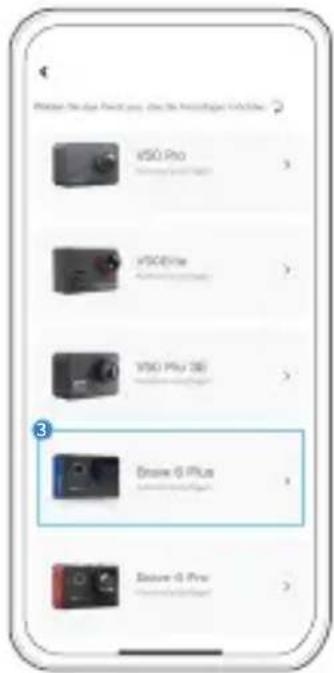 Akaso Brave 6 Plus - Verbindung zur AKASO GO App herstellen - 4