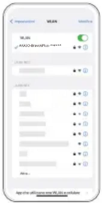 Akaso Brave 6 Plus - Connessione all'App AKASO GO - 2