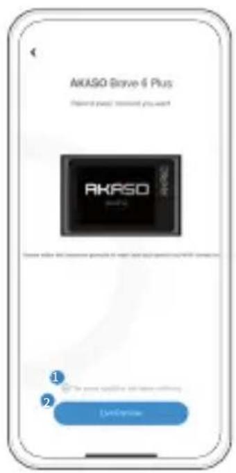 Akaso Brave 6 Plus - Ligar à aplicação AKASO GO - 4