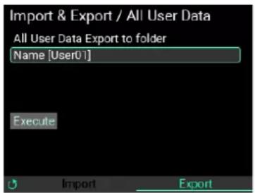 KORG MPS-10 - Procédure d'exportation de toutes les données utilisateur - 1