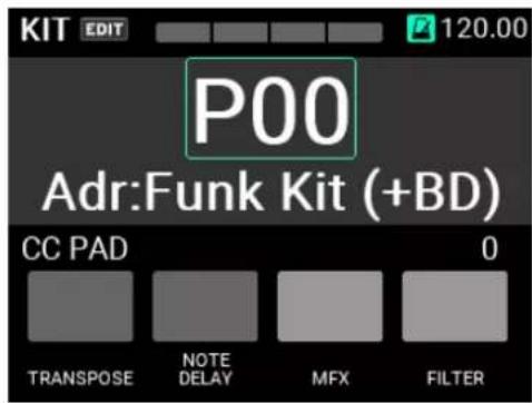KORG MPS-10 - Mode CC PAD - 1