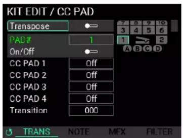 KORG MPS-10 - KIT EDIT / CC PAD - 1