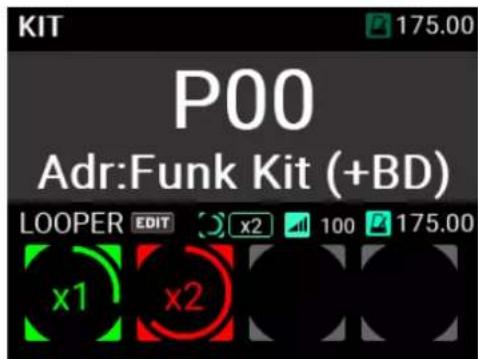 KORG MPS-10 - Superposition avec le Looper - 6