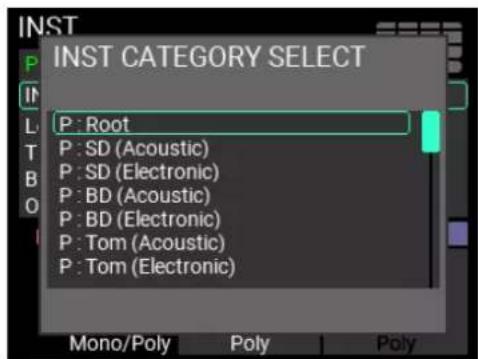 KORG MPS-10 - Création d'un nouvel instrument ('INST') - 3