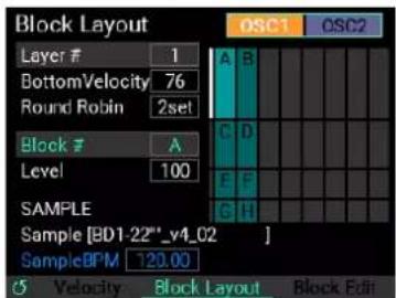 KORG MPS-10 - INST / Block Layout Edit - 1
