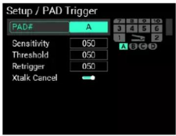 KORG MPS-10 - Setup / PAD Trigger - 1