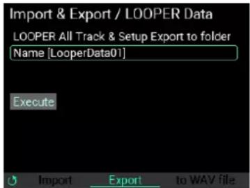 KORG MPS-10 - Procédure d'exportation des données du Looper - 1