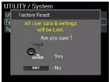 KORG MPS-10 - Factory Reset - 1