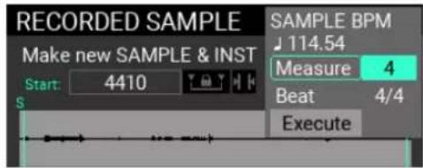 KORG MPS-10 - Réglage du début ("Start") et de la fin ("End") de l'échantillon - 5