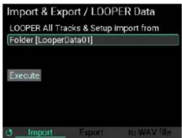 KORG MPS-10 - Import & Export / LOOPER Data - 1