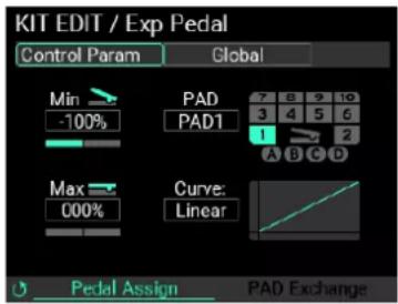 KORG MPS-10 - Pedal Assign - 1