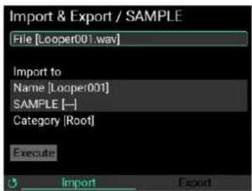 KORG MPS-10 - Import & Export / SAMPLE - 1