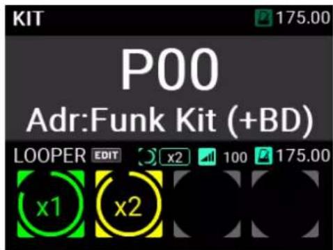 KORG MPS-10 - Superposition avec le Looper - 7