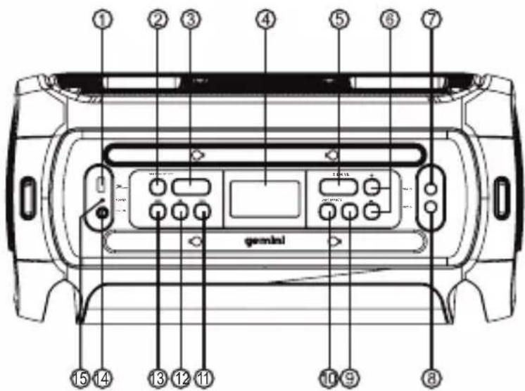 GEMINI GSYS-2400 - Pannello - 1