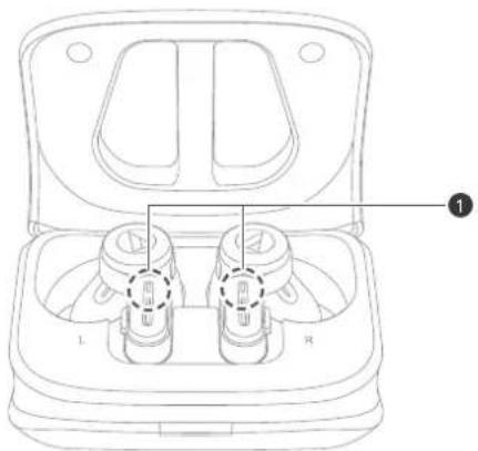 AUDIO TECHNICA ATH-TWX7 - Chargement des écouteurs sans le cable de recharge US - 1