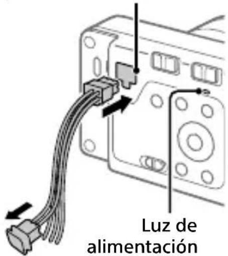 SONY ILX-LR1 - Conexión a una fuente de alimentación externa - 1