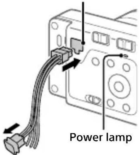 SONY ILX-LR1 - Connecting to an external power source - 1