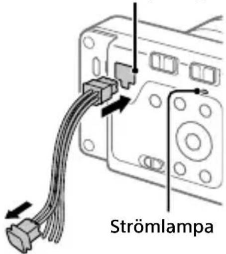 SONY ILX-LR1 - Ansluta till en extern strömkälla - 1