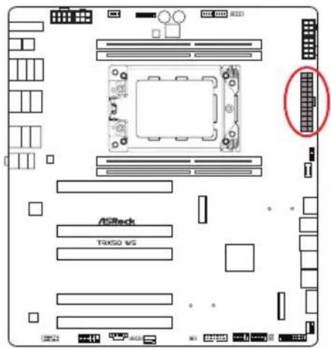 ASROCK TRX50 WS - Embases et connecteurs de la carte mère - 20
