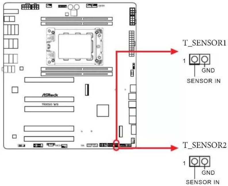 ASROCK TRX50 WS - Embases et connecteurs de la carte mère - 33