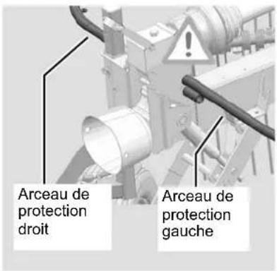 KUBOTA RA2577 - Montage des étriers de protection - 1