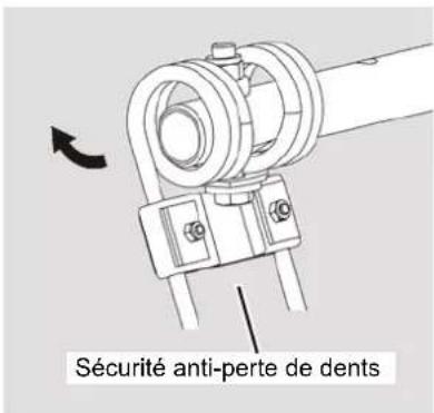 KUBOTA RA2577 - Sécurité anti-perte de dents - 1