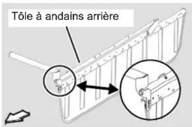 KUBOTA RA2577 - Réglage de la hauteur de la toile à andain - 1