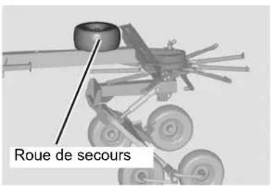 KUBOTA RA2071T - Roude de secours - 1