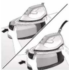 PHILIPS 2000 series PSG2000 - تنظيف قاعدة المكواة - 4