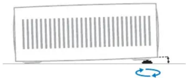 PHILIPS NeoPix 330 NPX330 - Réglage de la hauteur de l'écran - 1