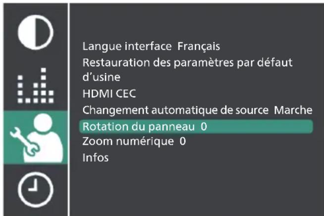 PHILIPS NeoPix 122 NPX122 - Rotation de l'écran de projection - 2