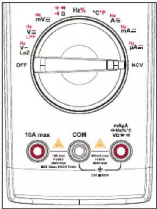 VOLTCRAFT VC191 - k) Contactloze wisselspanningstest "NCV" - 2