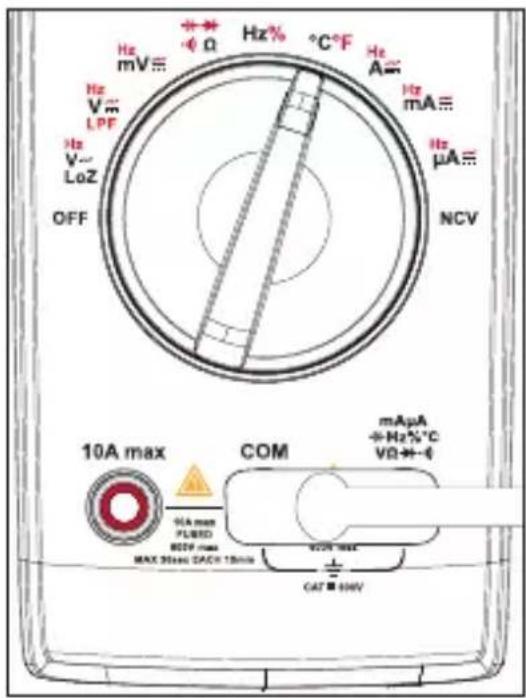 VOLTCRAFT VC191 - i) Messung der Temperatur - 3