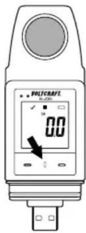 VOLTCRAFT DL-230L - Zum Einsetzen/Wechseln gehen Sie wie folgt vor: - 1