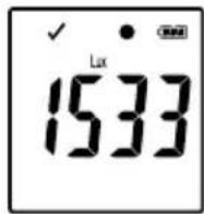 VOLTCRAFT DL-230L - b) Indicatoren op het LC-display - 1