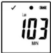 VOLTCRAFT DL-230L - g) Affichage des valeurs de mesure Min/Max - 3