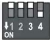 VOLTCRAFT SWD-1200/24 - Réglage des adresses - 4