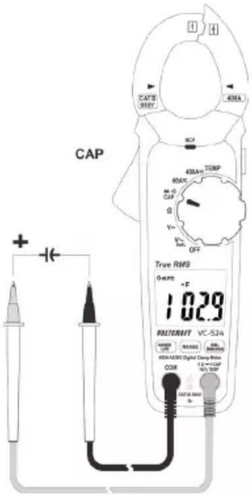 VOLTCRAFT VC-524 - Capaciteitsmeting - 3