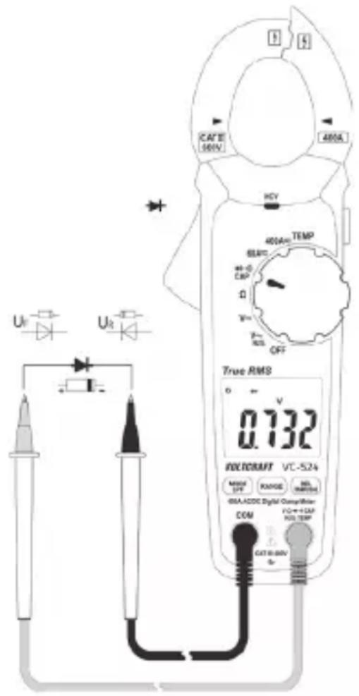VOLTCRAFT VC-524 - Continuiteitstest - 3
