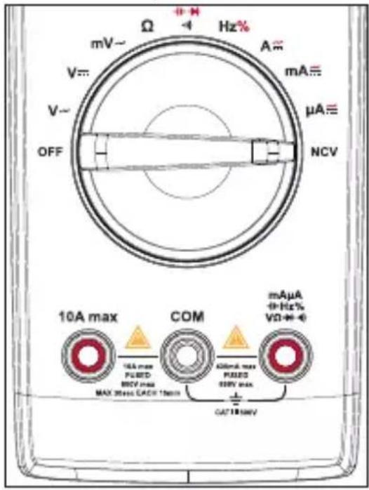 VOLTCRAFT VC171 - i) Contactloze wisselspanningstest "NCV" - 2