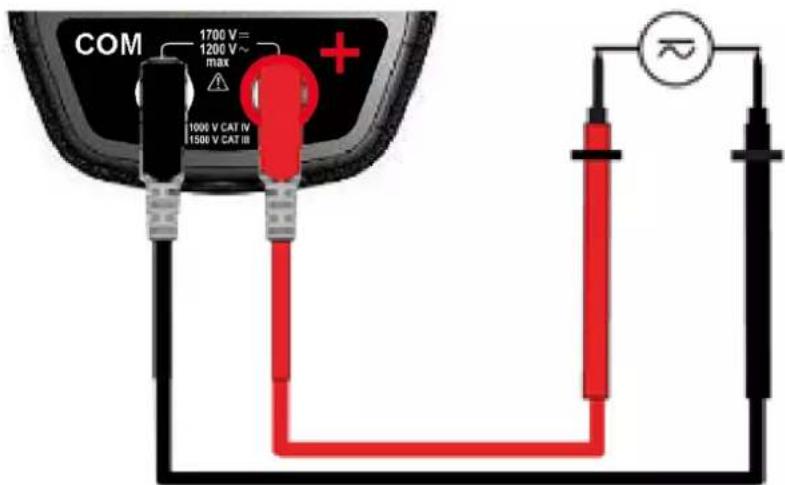 CHAUVIN ARNOUX F604 - 4.13.MESURE EN FONCTION ADAPTATEUR - 1