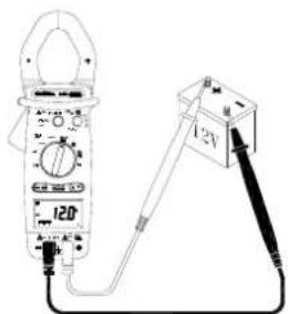 METRIX MX 655 - Mesure de tension continue - 1