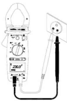 METRIX MX 655 - Mesure de tension alternative - 1
