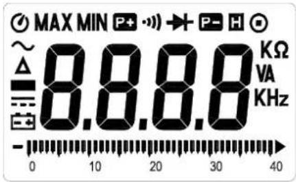 METRIX MX 655 - Description of front and rear - 3