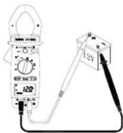 METRIX MX 655 - Misura di tensione continua - 1