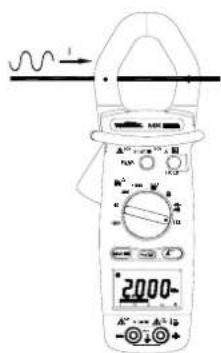 METRIX MX 655 - Measurement of the current frequency - 1